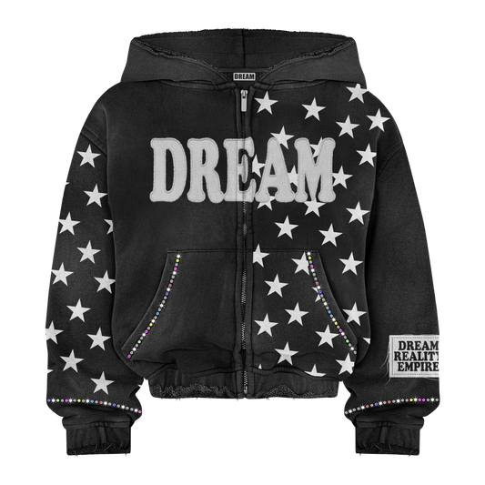 DREAM REALITY HOODIE BLACK